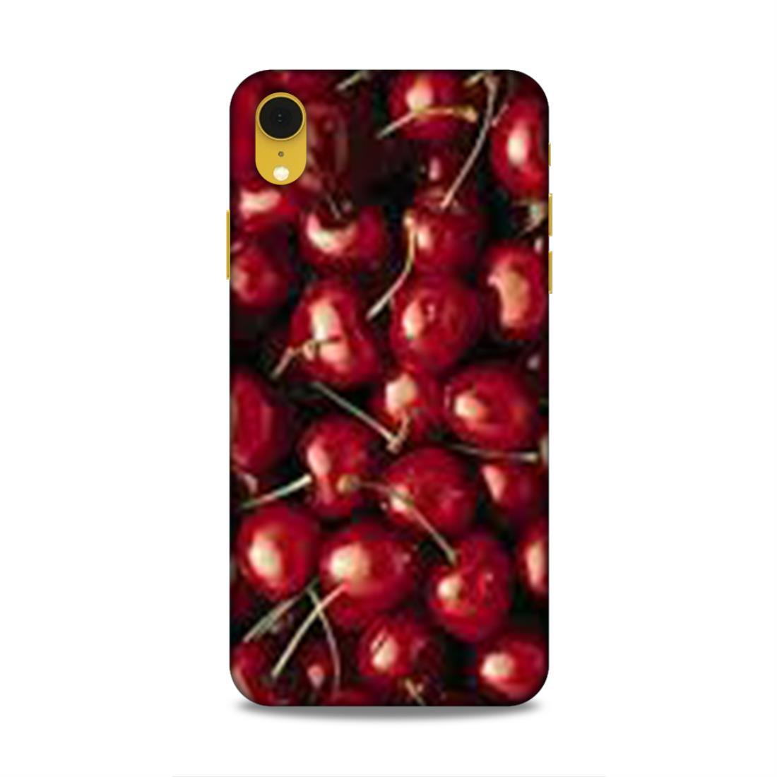 Red Cherry Love iPhone XR Mobile Cover Case