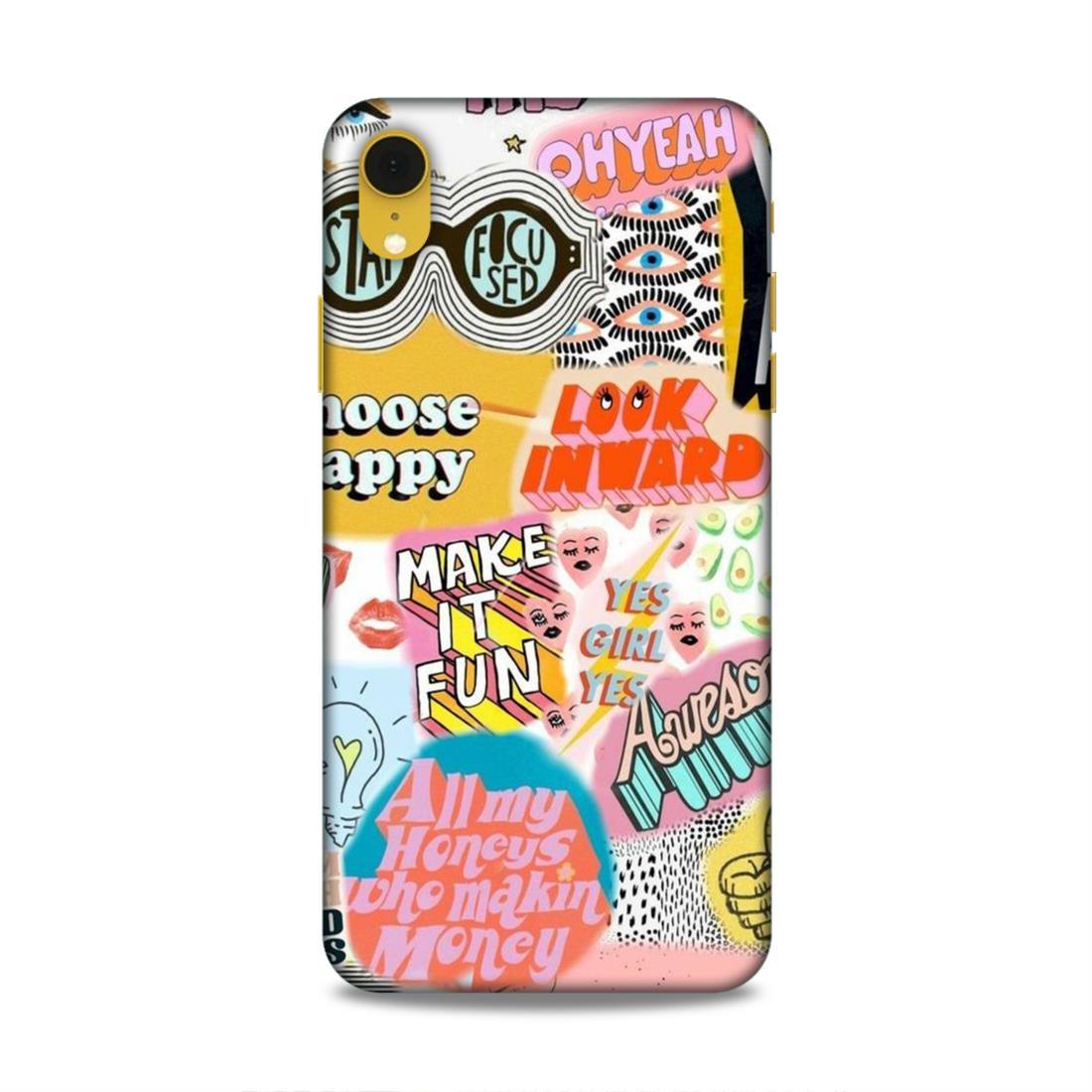 Make It Fun iPhone XR Mobile Case Cover
