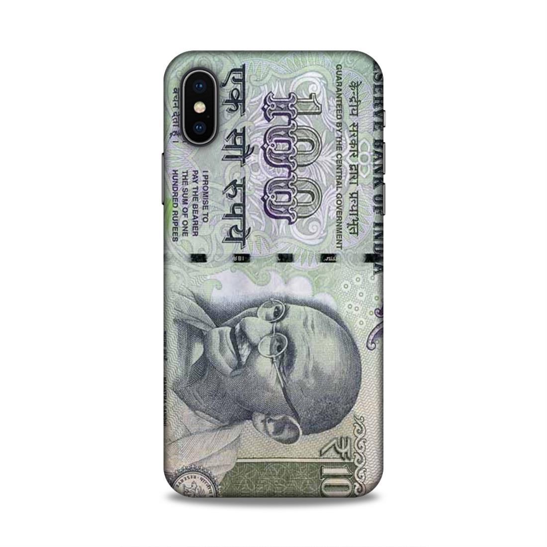 Rs 100 Currency Note iPhone XS Phone Cover Case