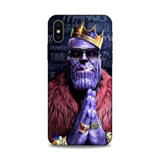 Thanoss Fanart iPhone XS Phone Back Cover
