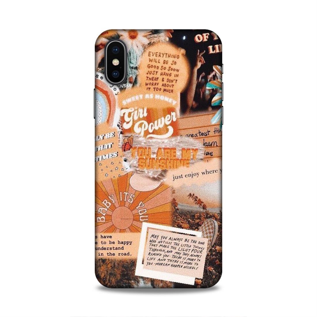 Girl Power iPhone XS Mobile Back Case