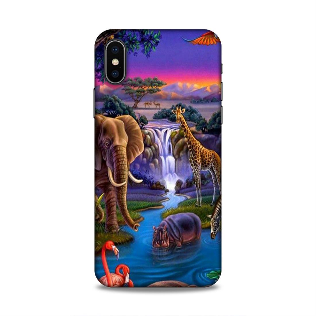 Jungle Art iPhone XS Mobile Cover