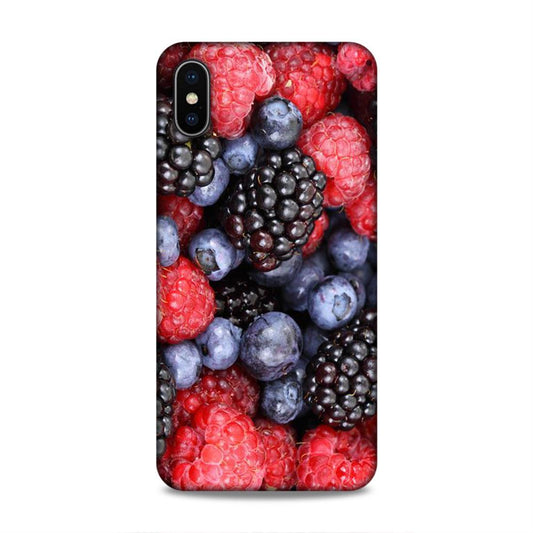 MultiFruits Love iPhone XS Max Mobile Back Case