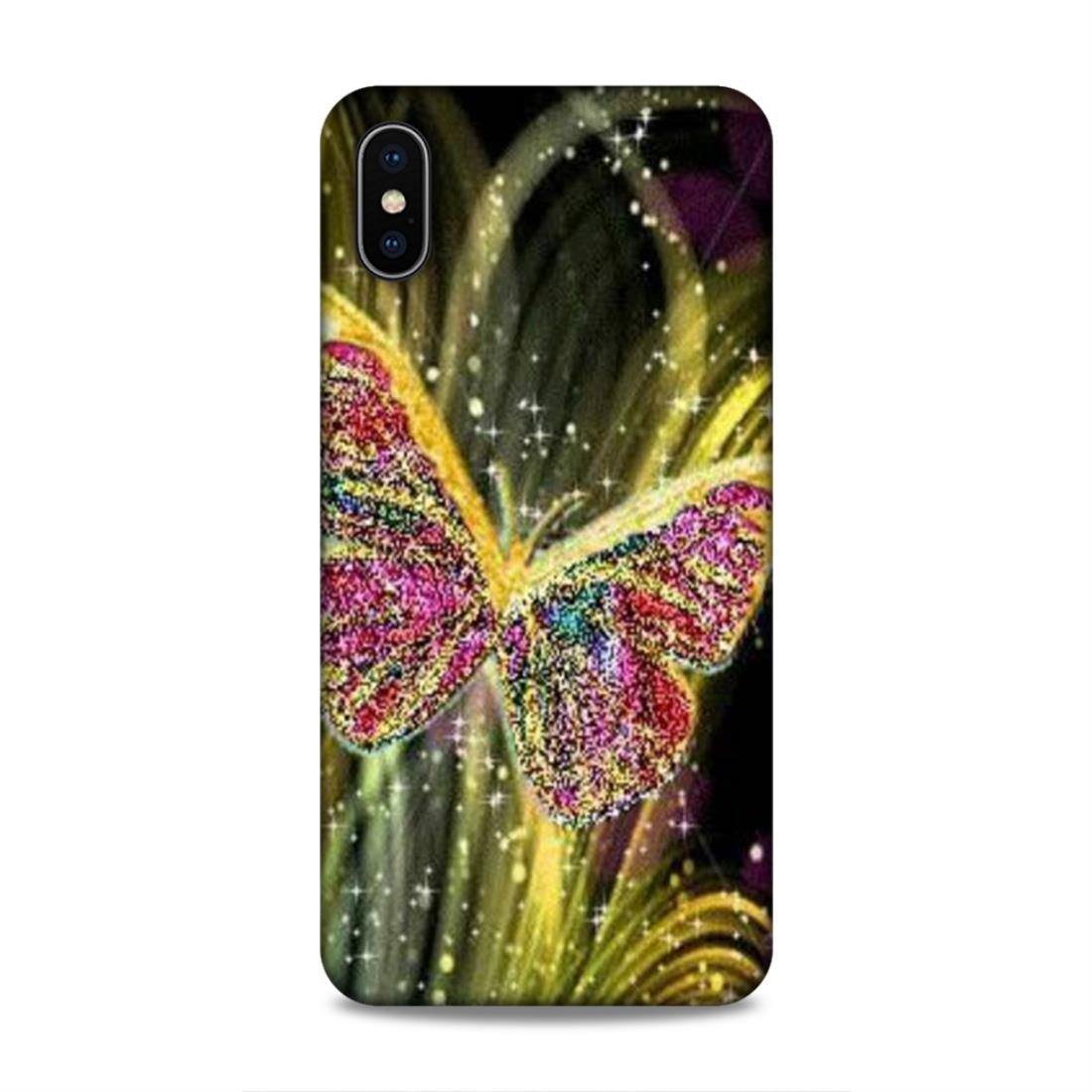 Butterfly Pattern iPhone XS Max Mobile Back Cover