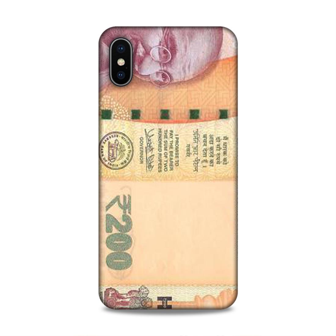 Rs 200 Currency Note iPhone XS Max Phone Case Cover