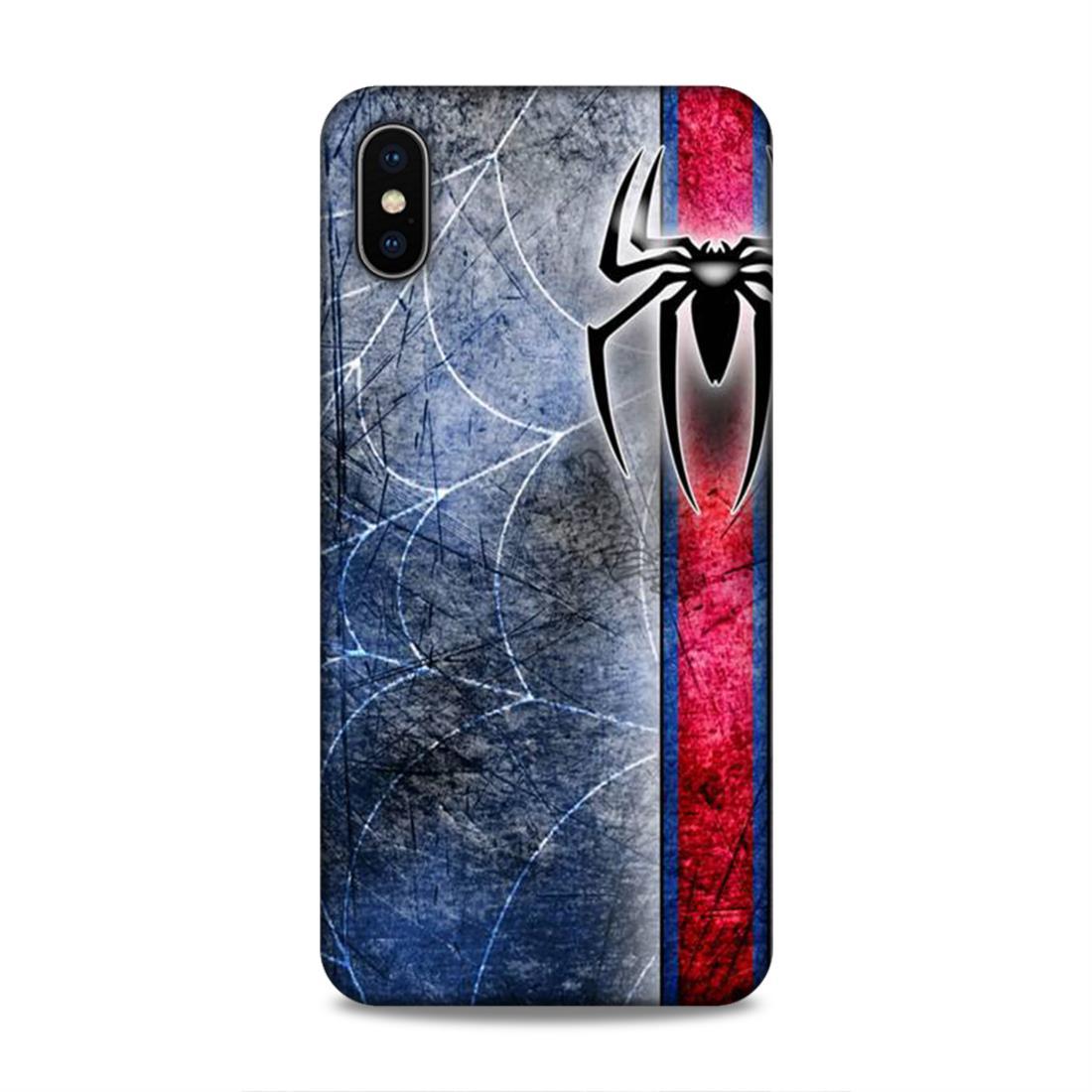 Spider Pattern iPhone XS Max Phone Back Cover