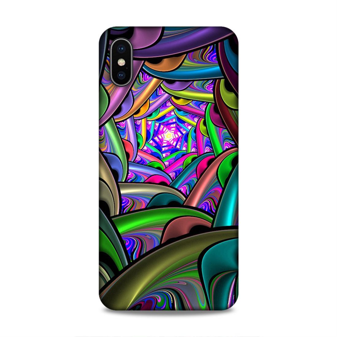 Deep Multicolour iPhone XS Max Mobile Cover