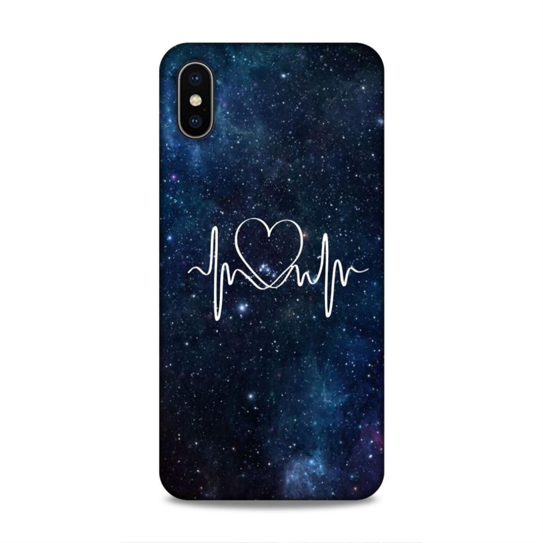 Heart Tune iPhone XS Max Phone Back Cover