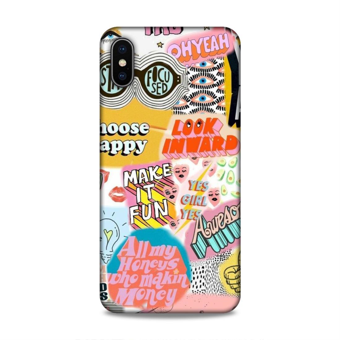 Make It Fun iPhone XS Max Mobile Case Cover