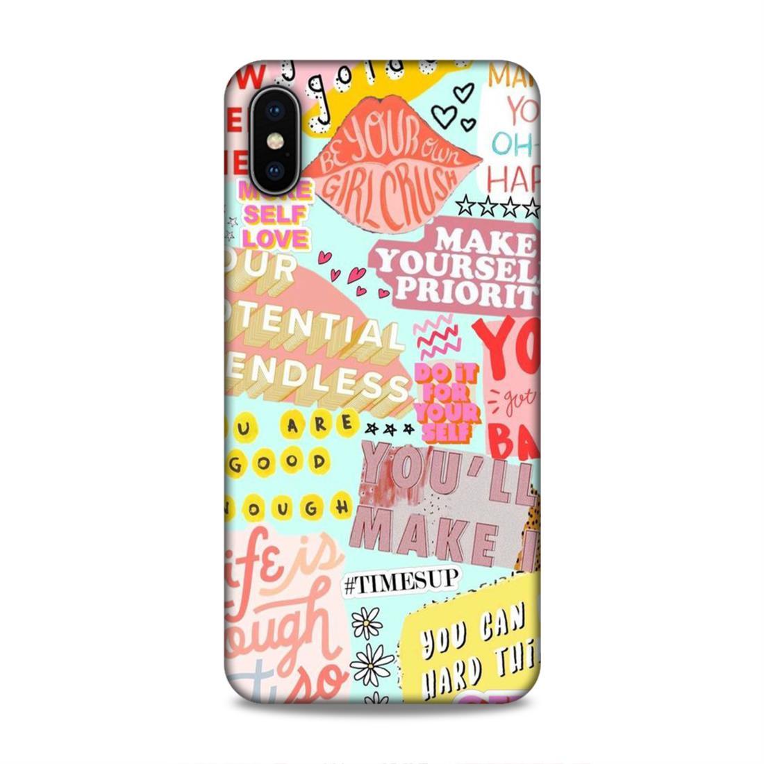 Do It For Your Self iPhone XS Max Mobile Cover
