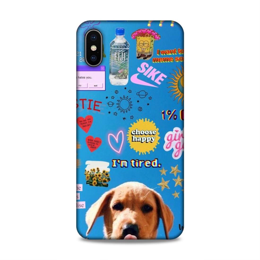 I am Tired iPhone XS Max Phone Cover Case