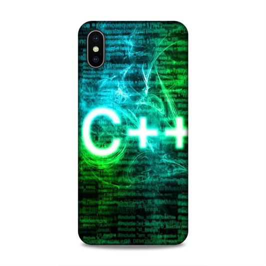 C++ Language iPhone XS Max Phone Back Case