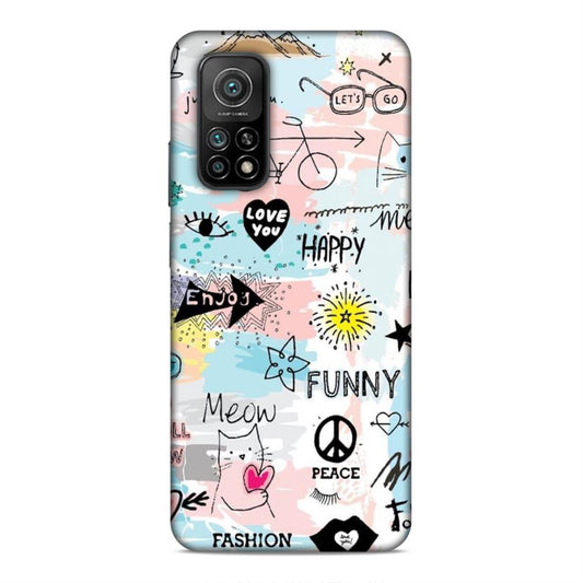Cute Funky Happy Xiaomi Mi 10T Mobile Cover Case