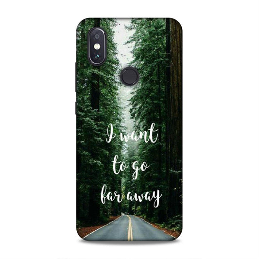 I Want To Go Far Away Xiaomi Mi A2 Phone Cover