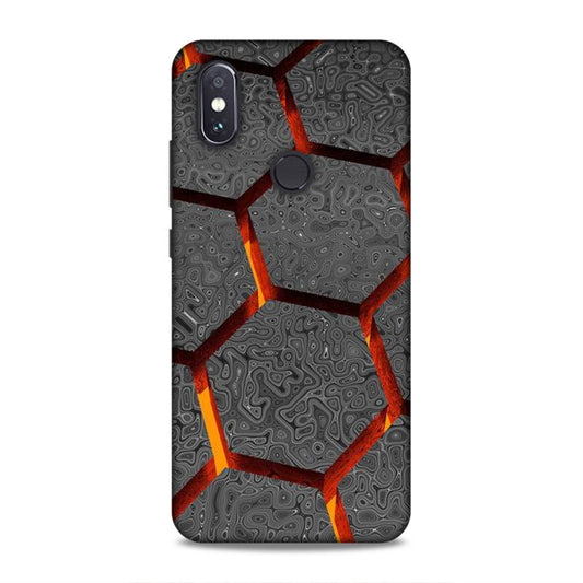 Hexagon Pattern Xiaomi Mi A2 Phone Case Cover