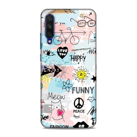 Cute Funky Happy Xiaomi Mi A3 Mobile Cover Case