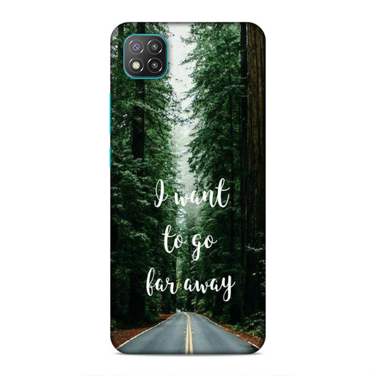 I Want To Go Far Away Xiaomi Poco C3 Phone Cover