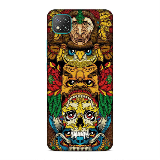 skull ancient art Xiaomi Poco C3 Phone Case Cover