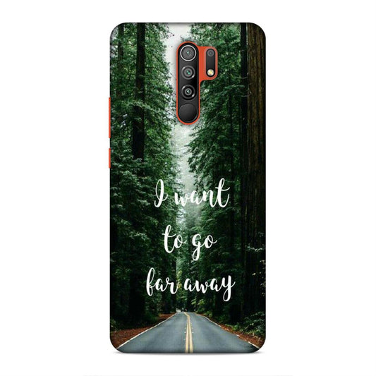 I Want To Go Far Away Xiaomi Poco M2 Phone Cover