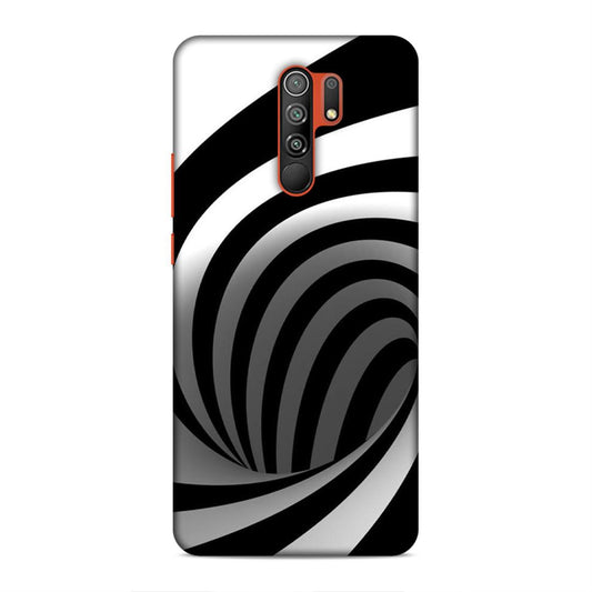 Black And White Xiaomi Poco M2 Mobile Cover
