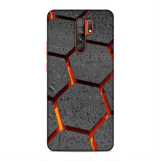 Hexagon Pattern Xiaomi Poco M2 Phone Case Cover