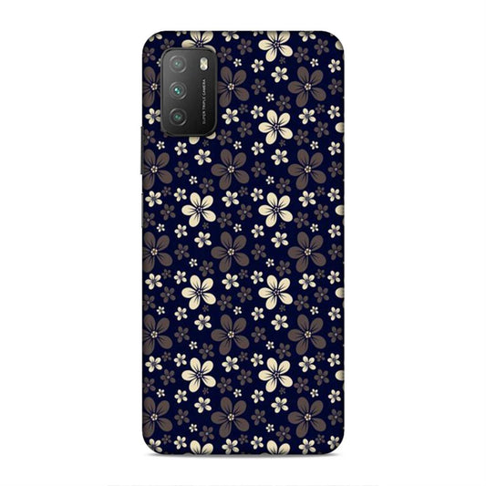 Small Flower Art Xiaomi Poco M3 Phone Back Cover