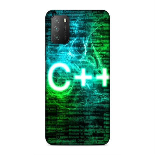 C++ Language Xiaomi Poco M3 Phone Back Case