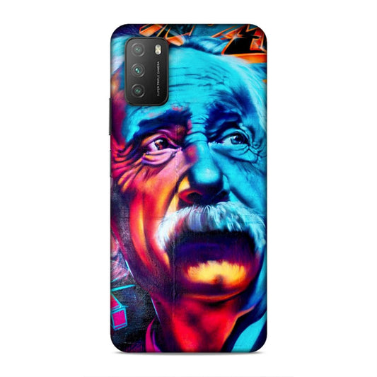 Albert Einsttein Fanart Xiaomi Poco M3 Phone Cover Case
