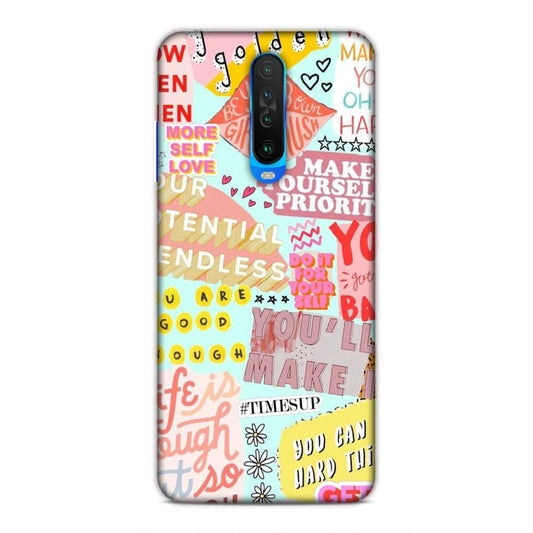 Do It For Your Self Xiaomi Poco X2 Mobile Cover