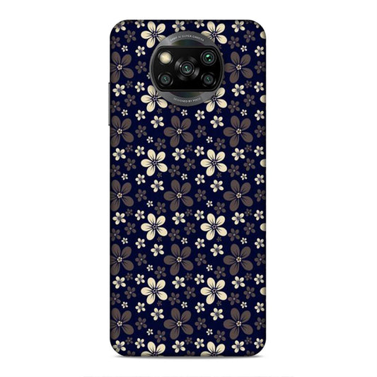 Small Flower Art Xiaomi Poco X3 Phone Back Cover