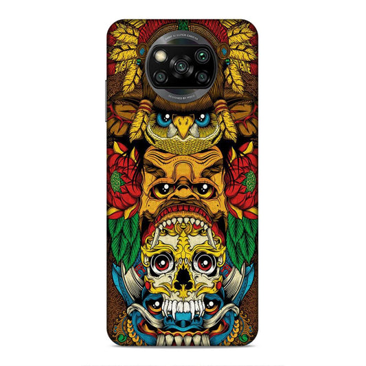 skull ancient art Xiaomi Poco X3 Phone Case Cover