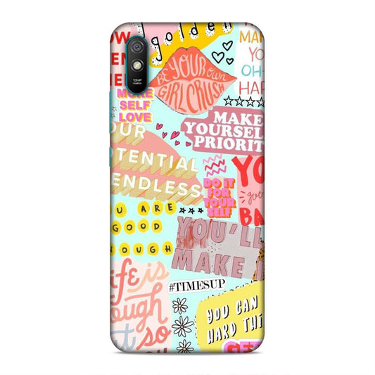 Do It For Your Self Redmi 9i Mobile Cover