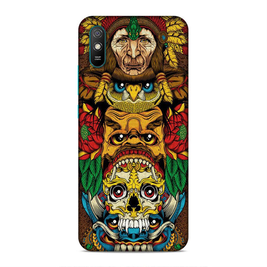 skull ancient art Redmi 9i Phone Case Cover