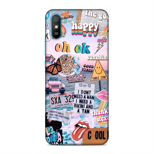Oh Ok Happy Redmi 9i Phone Case Cover