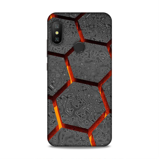 Hexagon Pattern Redmi 6 Pro Phone Case Cover