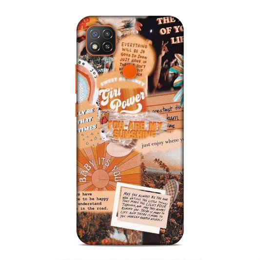 Girl Power Redmi 9 Mobile Back Case