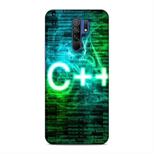 C++ Language Redmi 9 Prime Phone Back Case