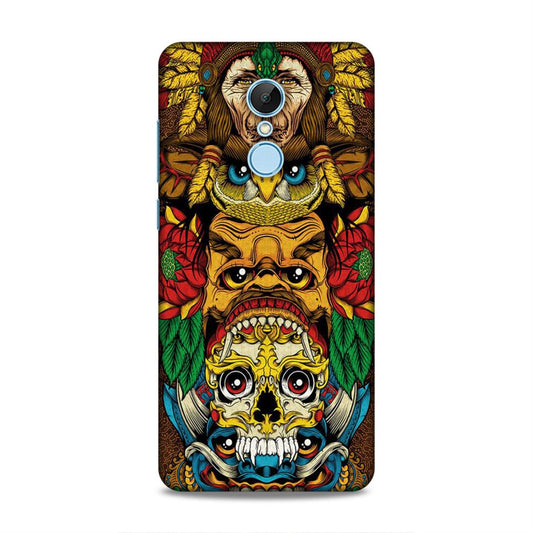skull ancient art Redmi 5 Phone Case Cover