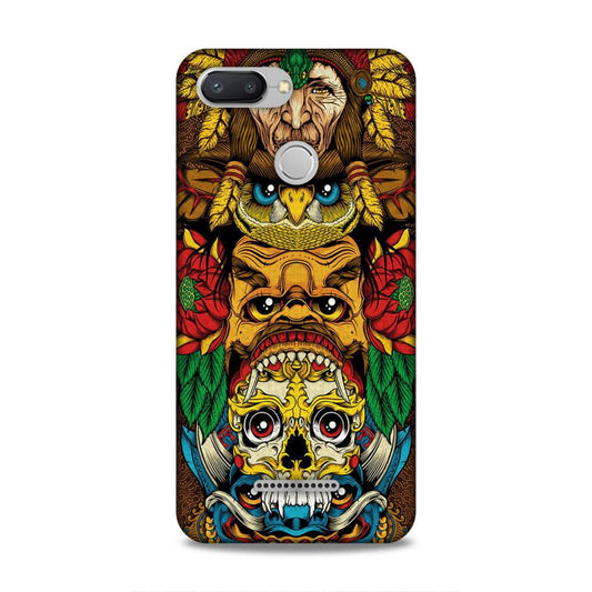 skull ancient art Redmi 6 Phone Case Cover