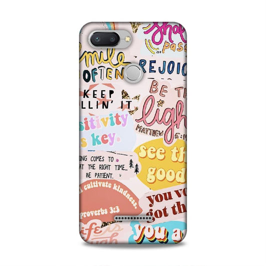 Smile Oftern Art Redmi 6 Mobile Case Cover
