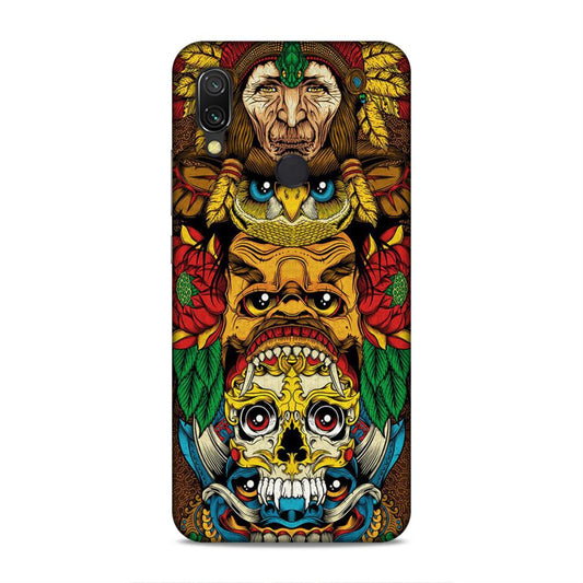 skull ancient art Redmi 7 Phone Case Cover
