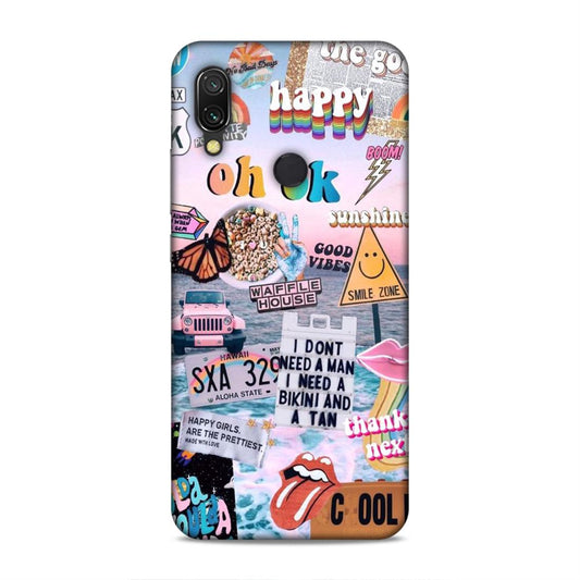 Oh Ok Happy Redmi 7 Phone Case Cover