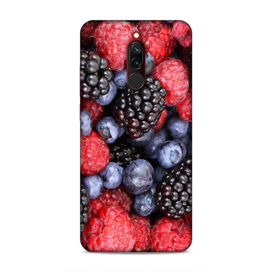 MultiFruits Love Redmi 8 Mobile Back Case