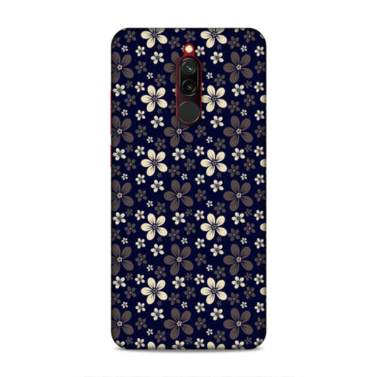 Small Flower Art Redmi 8 Phone Back Cover