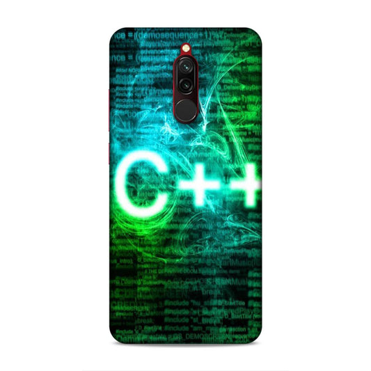 C++ Language Redmi 8 Phone Back Case
