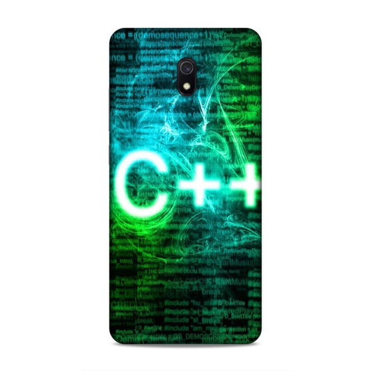C++ Language Redmi 8A Phone Back Case