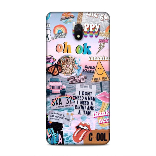 Oh Ok Happy Redmi 8A Phone Case Cover
