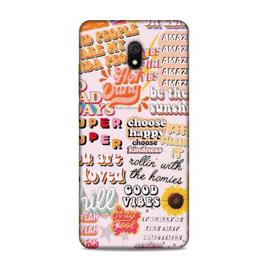 Choose Kindness Redmi 8A Phone Back Case