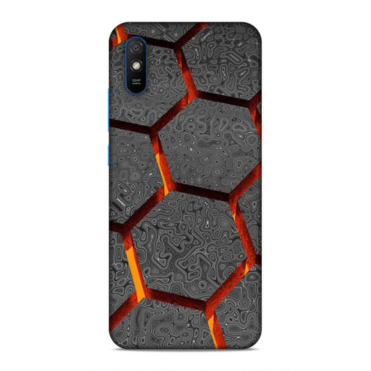 Hexagon Pattern Redmi 9A Phone Case Cover