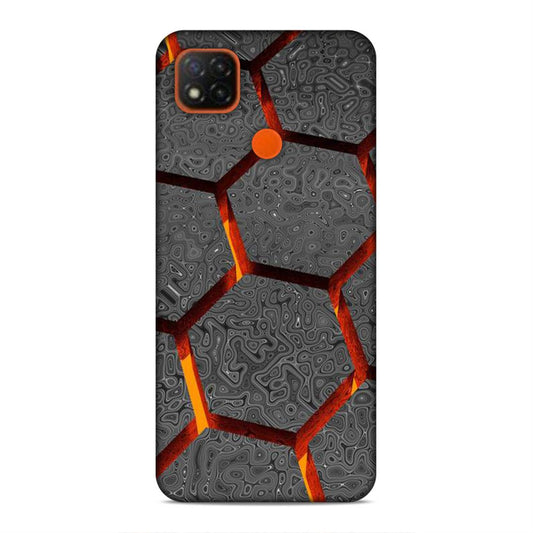 Hexagon Pattern Redmi 9C Phone Case Cover